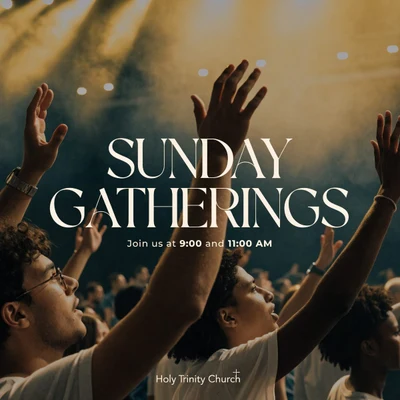 Sunday Gatherings social graphic